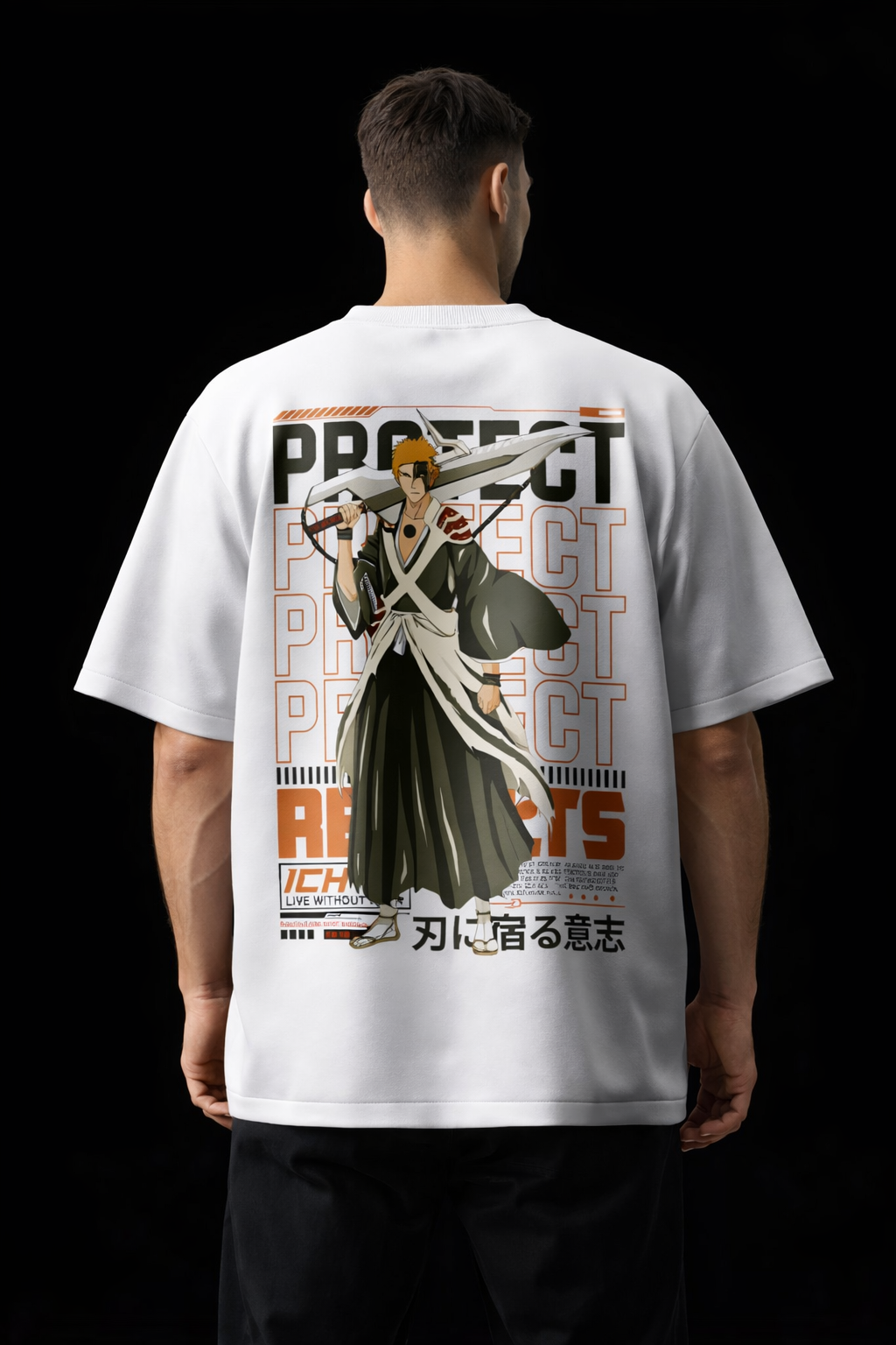Ichigo Kurosaki Bleach Anime T-Shirt | Unisex Streetwear for True Shinigami Fans
