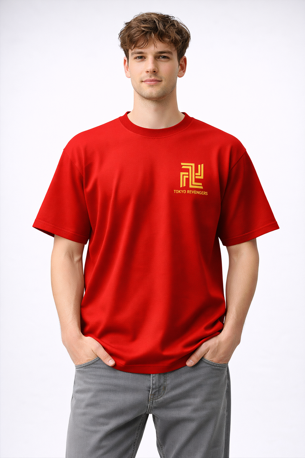 TOKYO REVENGERS Oversized Cotton T-Shirt for Men & Women | Premium Anime Streetwear Tee