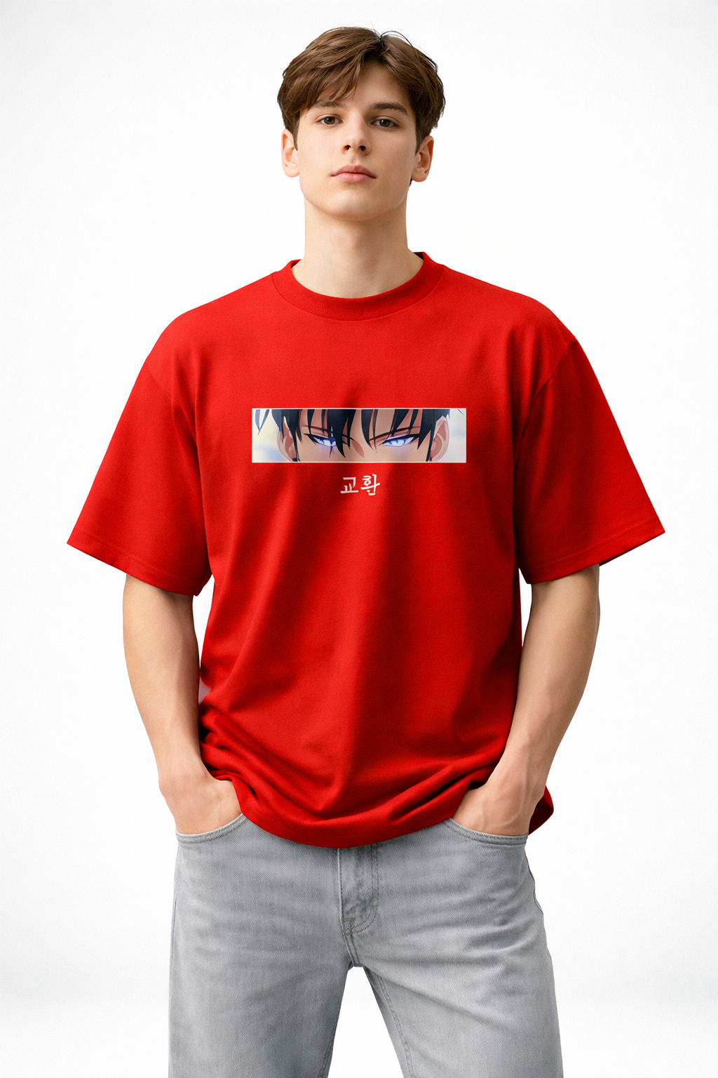 Solo Leveling Oversized Cotton T-Shirt for Men & Women | Premium Anime Streetwear Tee