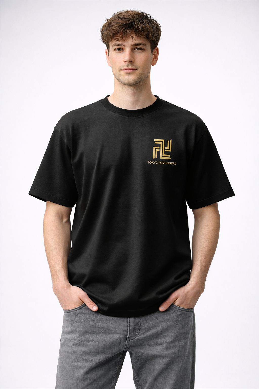 TOKYO REVENGERS Oversized Cotton T-Shirt for Men & Women | Premium Anime Streetwear Tee