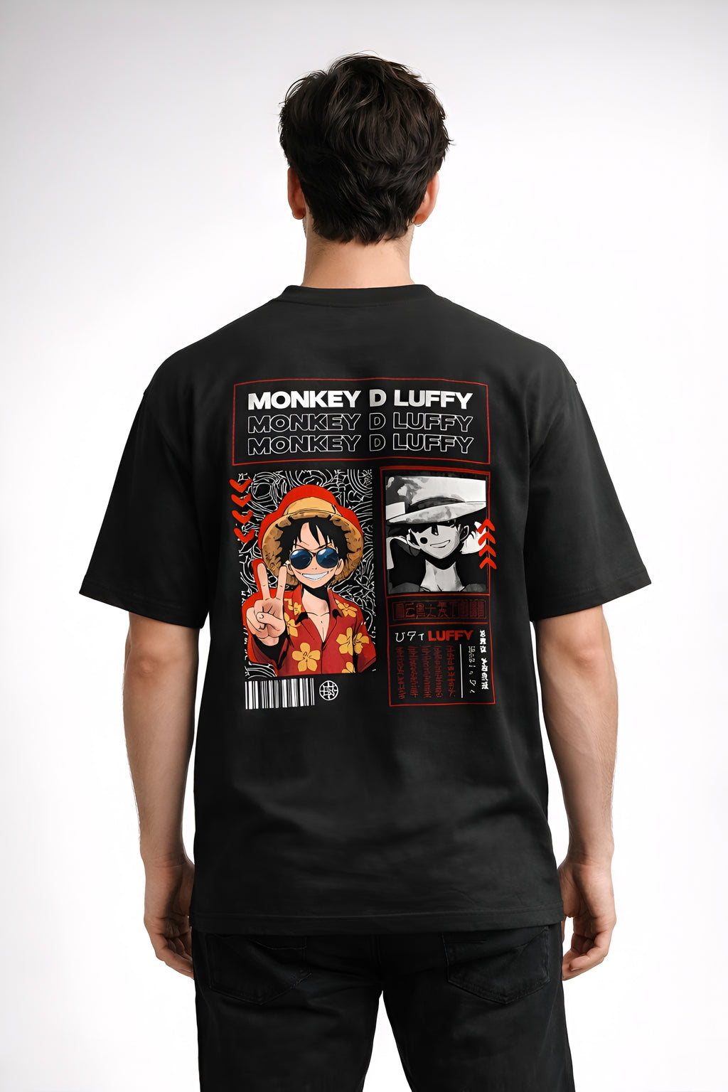 Monkey D. Luffy Gear 5 T-Shirt – One Piece Anime Streetwear for True Pirates