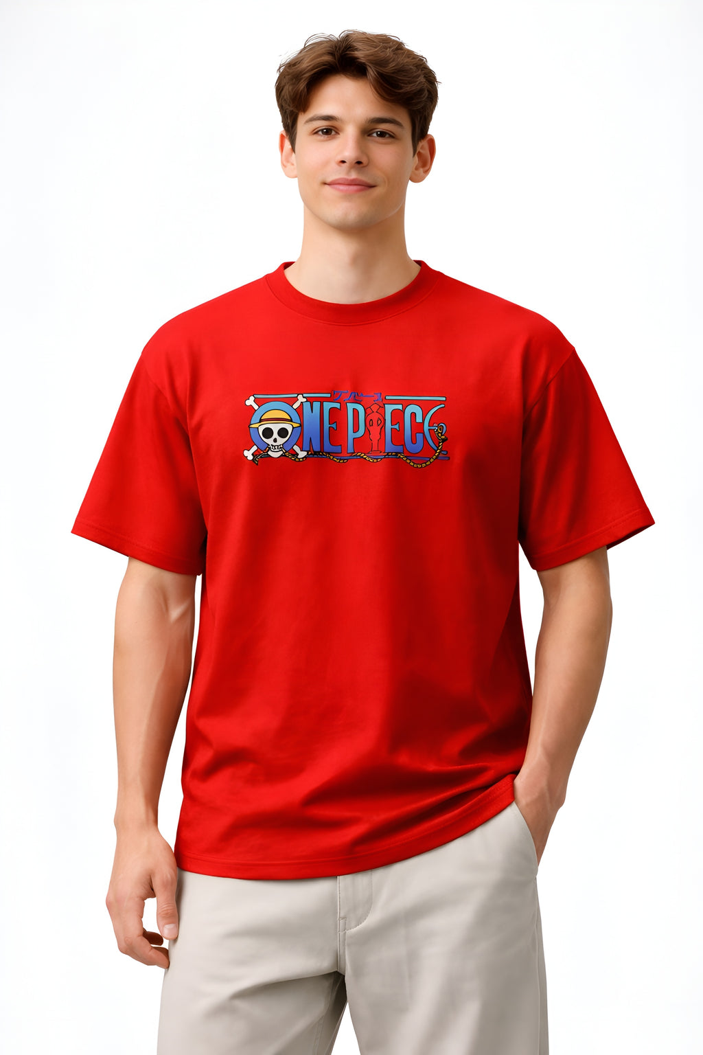 Monkey D. Luffy T-Shirt One Piece Anime | Straw Hat Pirate Unisex Tee