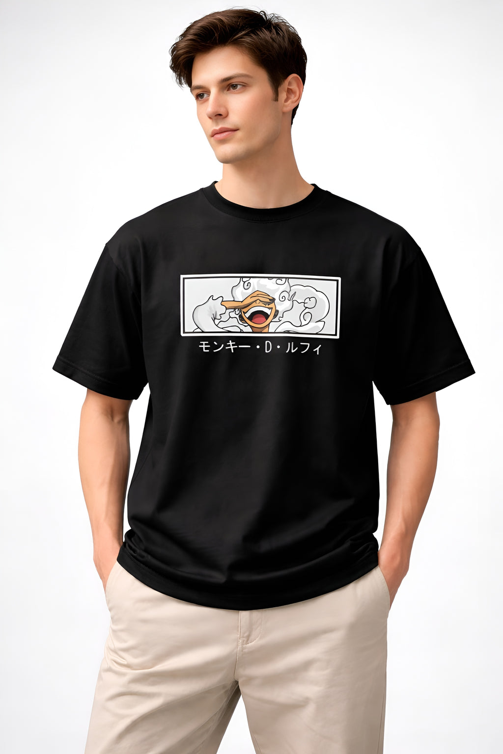 One Piece Gear 5 Luffy Oversized T-Shirt – Nika Mode