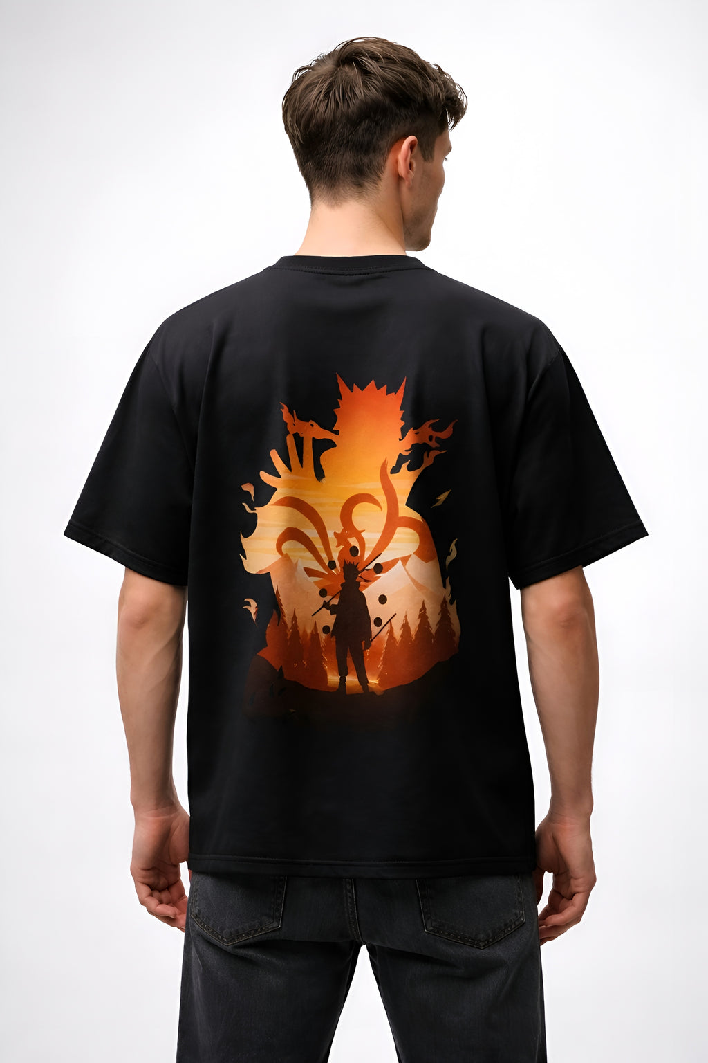 Naruto Uzumaki Unisex Streetwear T-Shirt – Bold Anime Graphic Tee for True Ninja Fans