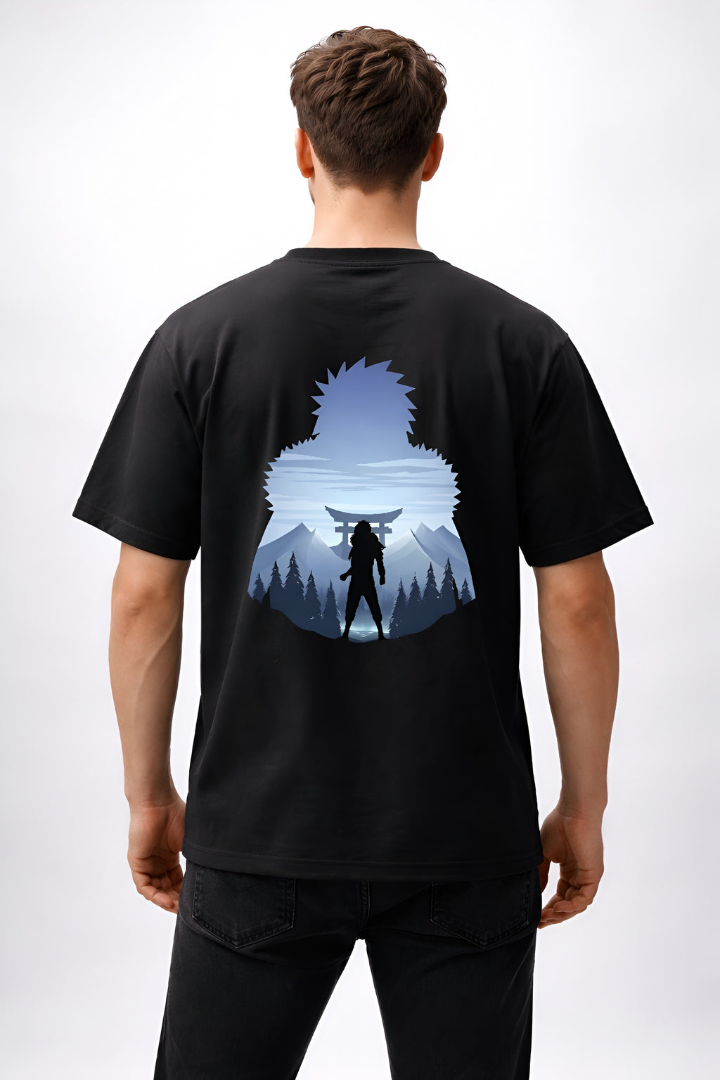 Tobirama Senju T-Shirt – Naruto Shippuden | Second Hokage Water Style Master Oversized Cotton Tee