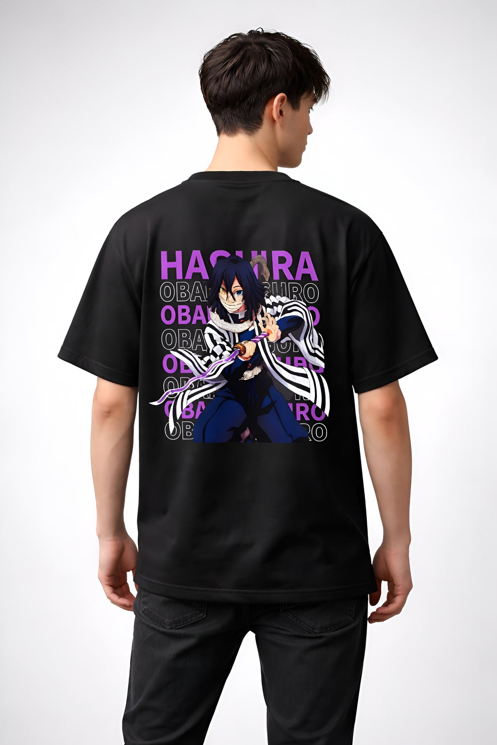 Serpent Hashira T-Shirt – Obanai Iguro Demon Slayer Anime Tee | Stylish Unisex Streetwear