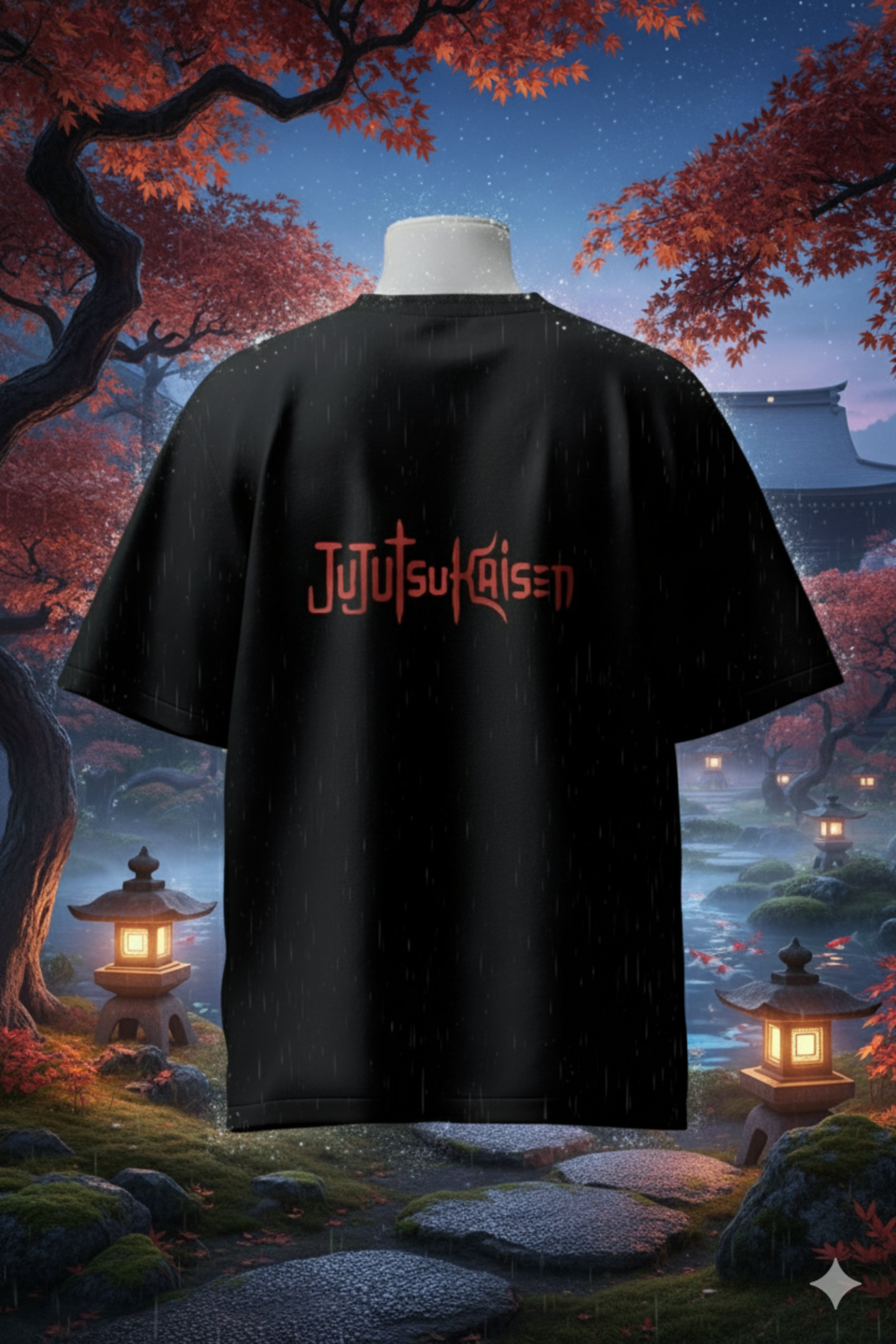 Jujutsu Kaisen Gojo Satoru Anime Streetwear Oversized T-shirt