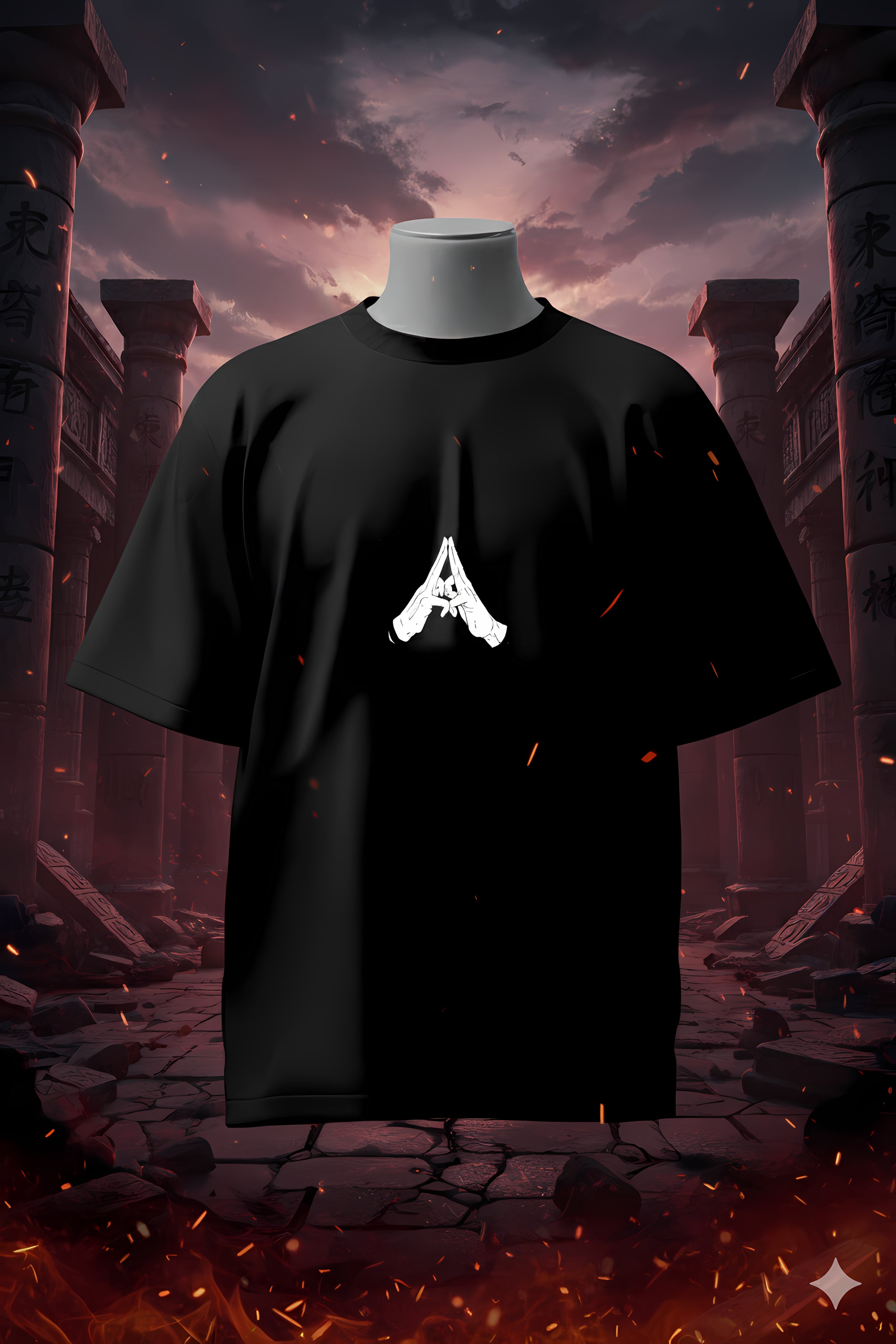 Jujutsu Kaisen Sukuna Oversized T-Shirt – Anime Streetwear
